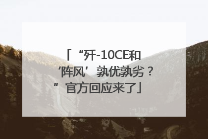 “歼-10CE和‘阵风’孰优孰劣？”官方回应来了