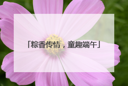 粽香传情，童趣端午