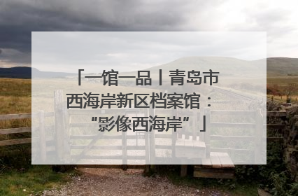 一馆一品丨青岛市西海岸新区档案馆：“影像西海岸”
