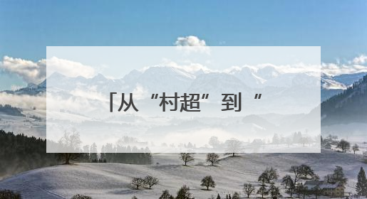从“村超”到“苏超”，从“追球”到“追求”