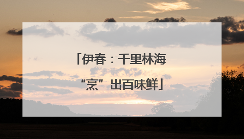 伊春：千里林海“烹”出百味鲜