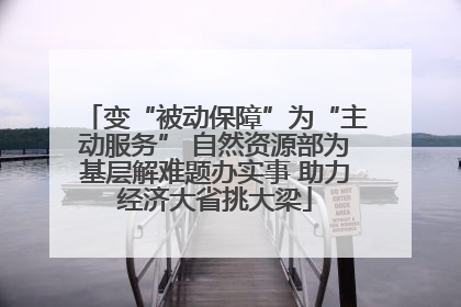 变“被动保障”为“主动服务” 自然资源部为基层解难题办实事 助力经济大省挑大梁