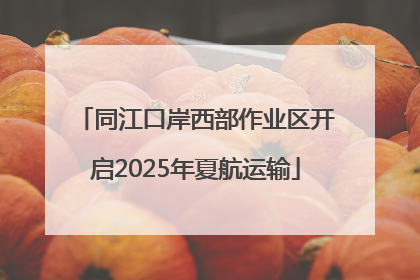 同江口岸西部作业区开启2025年夏航运输