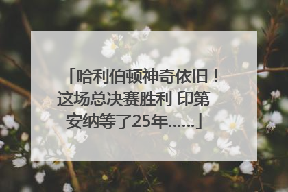 哈利伯顿神奇依旧！这场总决赛胜利 印第安纳等了25年……