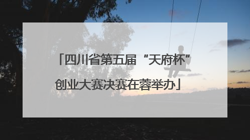 四川省第五届“天府杯”创业大赛决赛在蓉举办