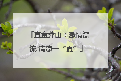 宜章莽山：激情漂流 清凉一“夏”