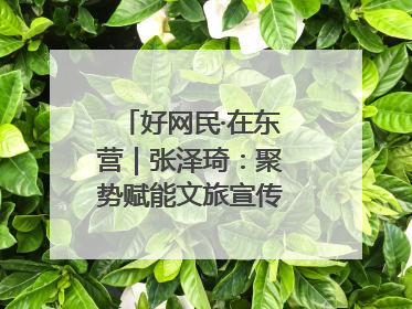 好网民·在东营｜张泽琦：聚势赋能文旅宣传矩阵 匠心绘就东营诗与远方