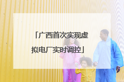 广西首次实现虚拟电厂实时调控