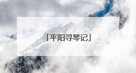 平阳寻琴记