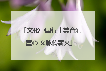 文化中国行丨美育润童心 文脉传薪火