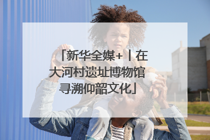 新华全媒+丨在大河村遗址博物馆寻溯仰韶文化