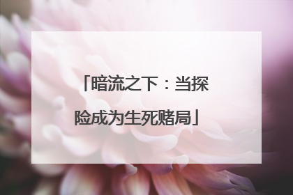 暗流之下：当探险成为生死赌局
