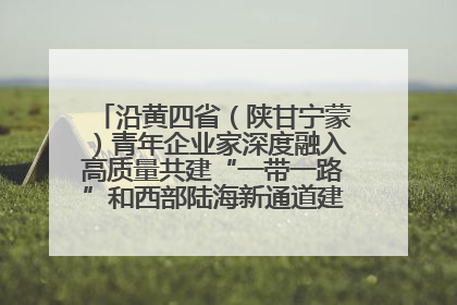 沿黄四省（陕甘宁蒙）青年企业家深度融入高质量共建“一带一路”和西部陆海新通道建设战略合作交流会在甘肃兰州召开