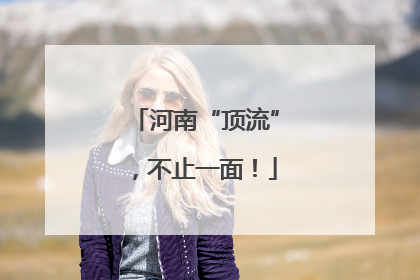 河南“顶流”，不止一面！