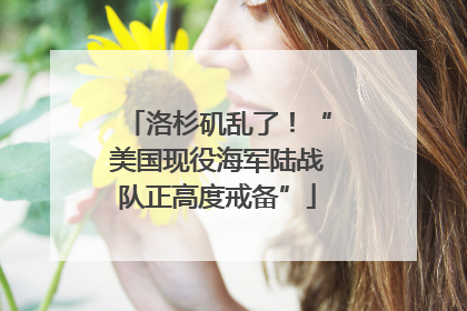 洛杉矶乱了！“美国现役海军陆战队正高度戒备”