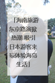 海南旅游东京路演掀热潮 吸引日本游客来琼体验海岛生活