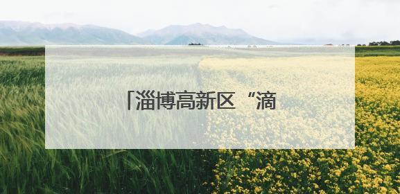 淄博高新区“滴灌+氮肥后移”让麦浪变“金浪”