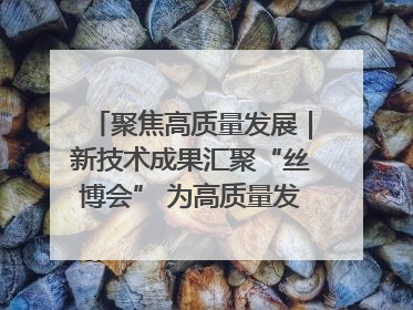 聚焦高质量发展｜新技术成果汇聚“丝博会” 为高质量发展注入新动能