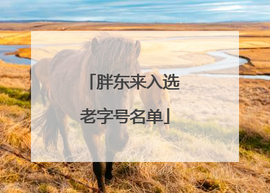 胖东来入选老字号名单