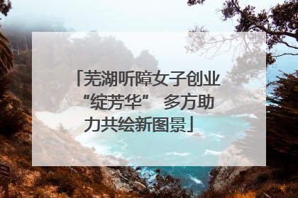 芜湖听障女子创业“绽芳华” 多方助力共绘新图景