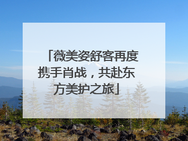 薇美姿舒客再度携手肖战，共赴东方美护之旅