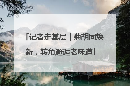 记者走基层｜菊胡同焕新，转角邂逅老味道