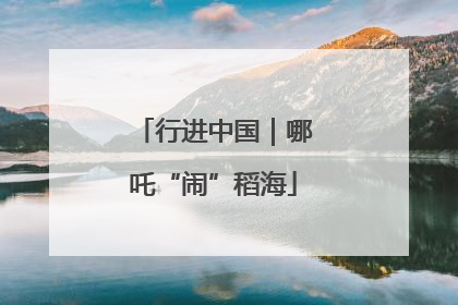 行进中国｜哪吒“闹”稻海