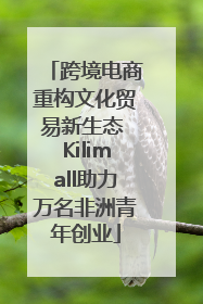 跨境电商重构文化贸易新生态 Kilimall助力万名非洲青年创业