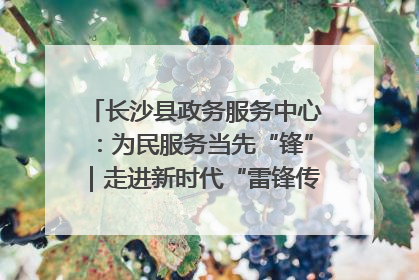 长沙县政务服务中心：为民服务当先“锋”｜走进新时代“雷锋传人 长沙榜样”
