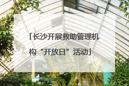 长沙开展救助管理机构“开放日”活动