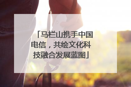 马栏山携手中国电信，共绘文化科技融合发展蓝图