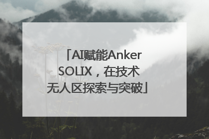 AI赋能Anker SOLIX，在技术无人区探索与突破