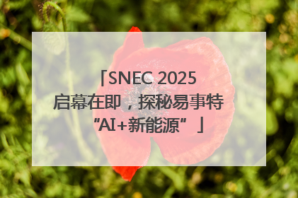 SNEC 2025启幕在即，探秘易事特“AI+新能源”